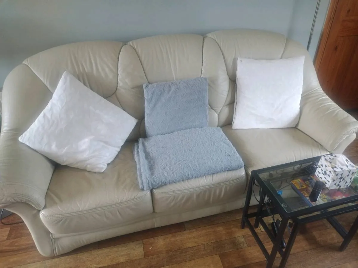 Leather sofa - Image 2