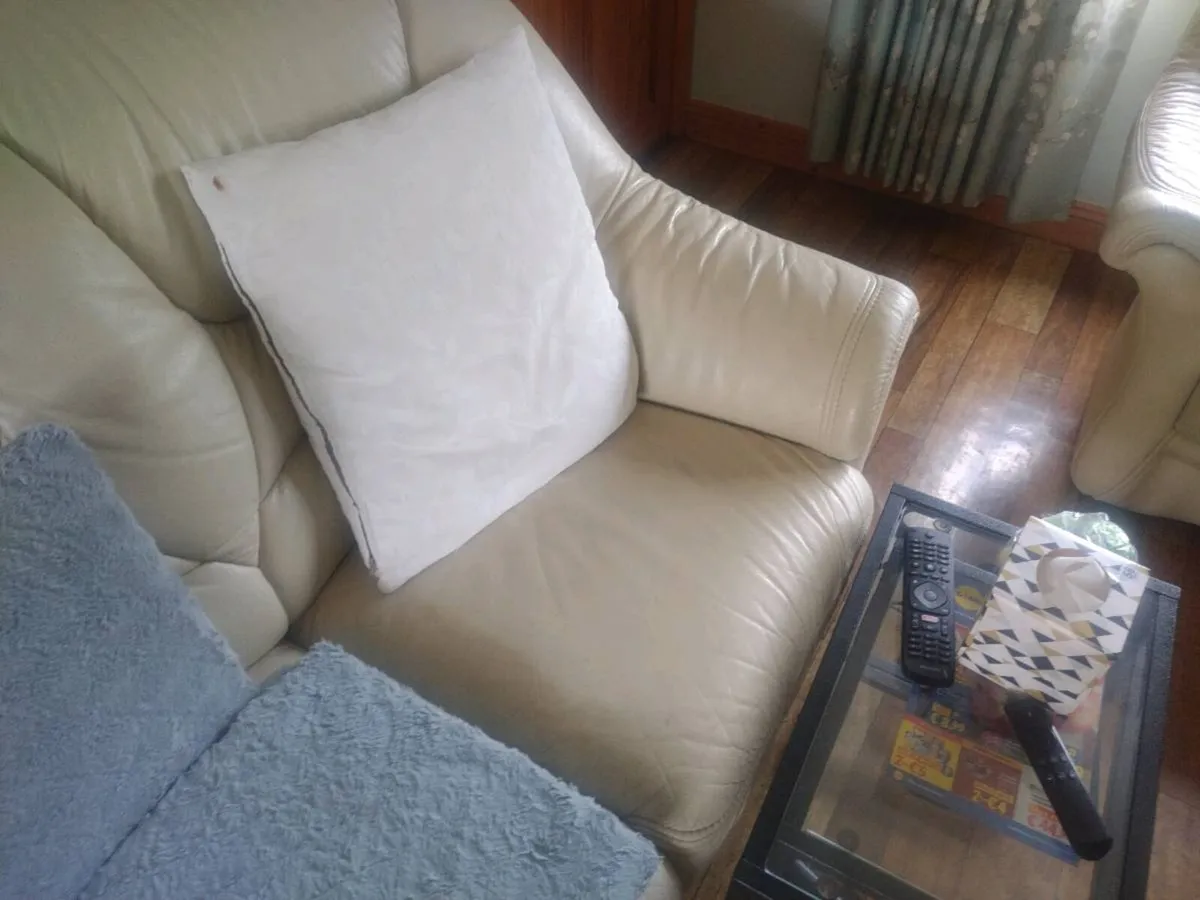 Leather sofa - Image 3