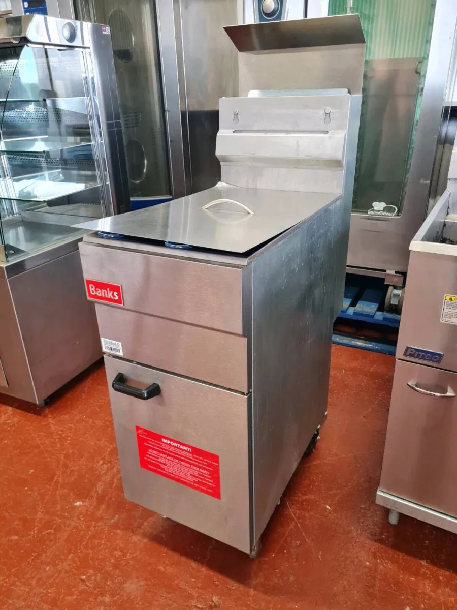 Banks 4 Burner Fryer - Natural Gas - Image 1