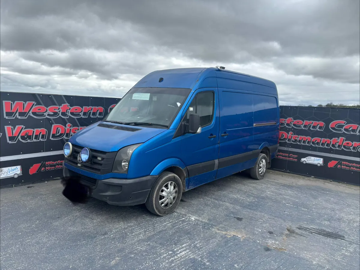 2014 Volkswagen crafter 2.0 tdi for dismantling