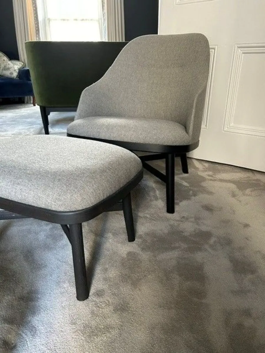 Furniture - Bund chair and ottoman - Image 2