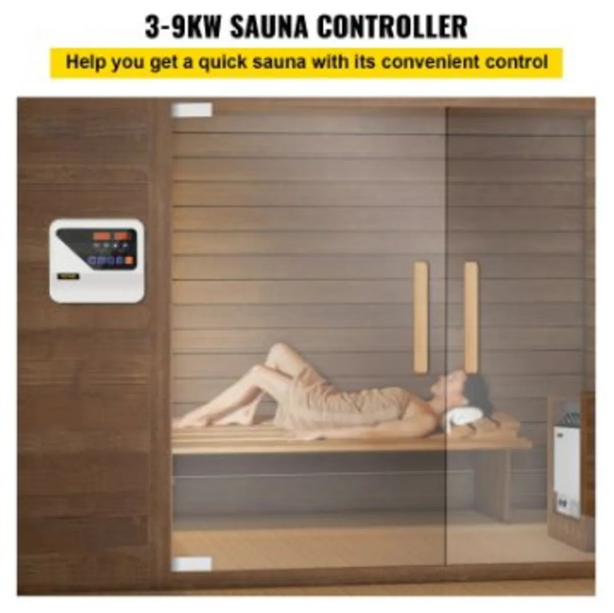 External Sauna Heater Controller for 3KW-9KW - Image 2