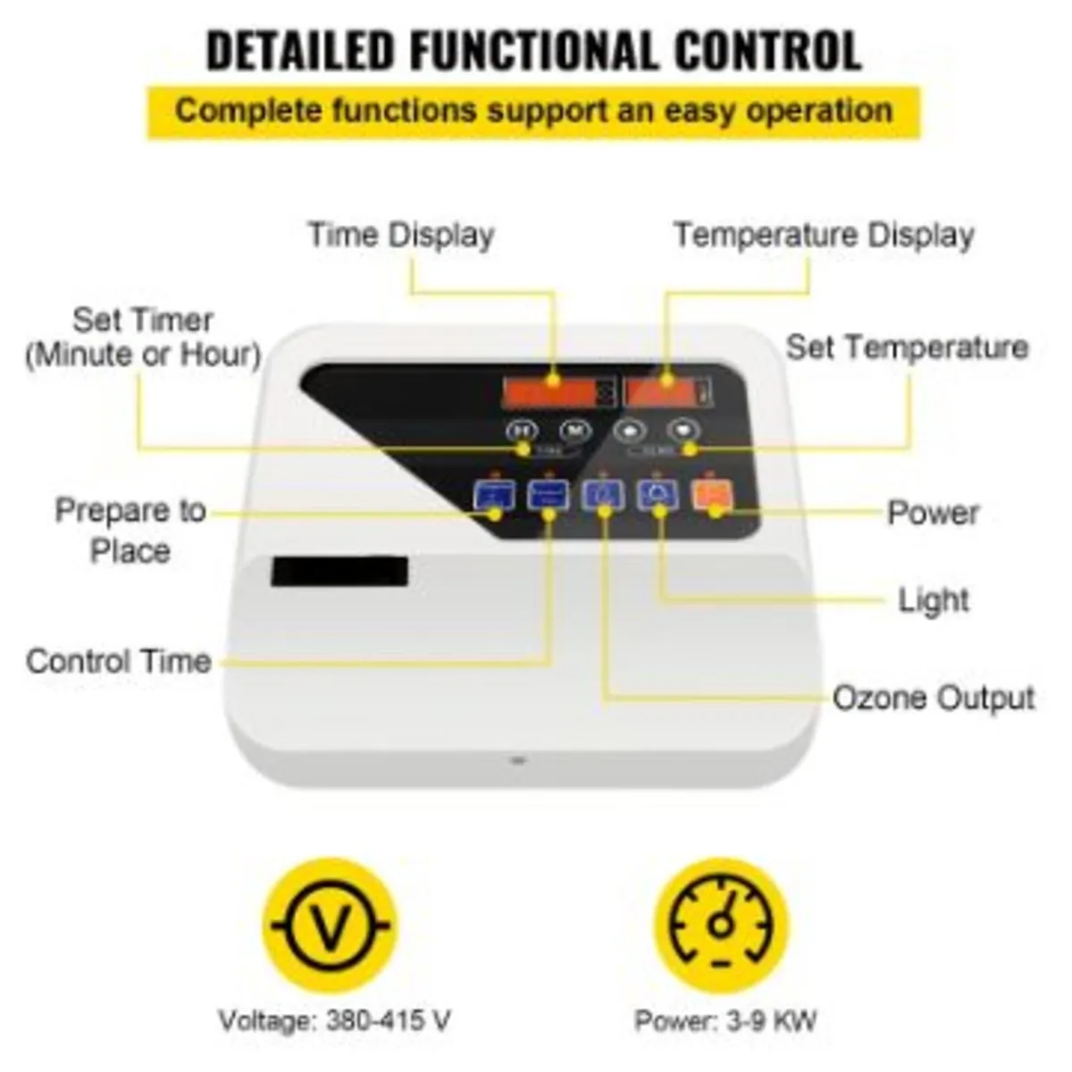 External Sauna Heater Controller for 3KW-9KW - Image 4