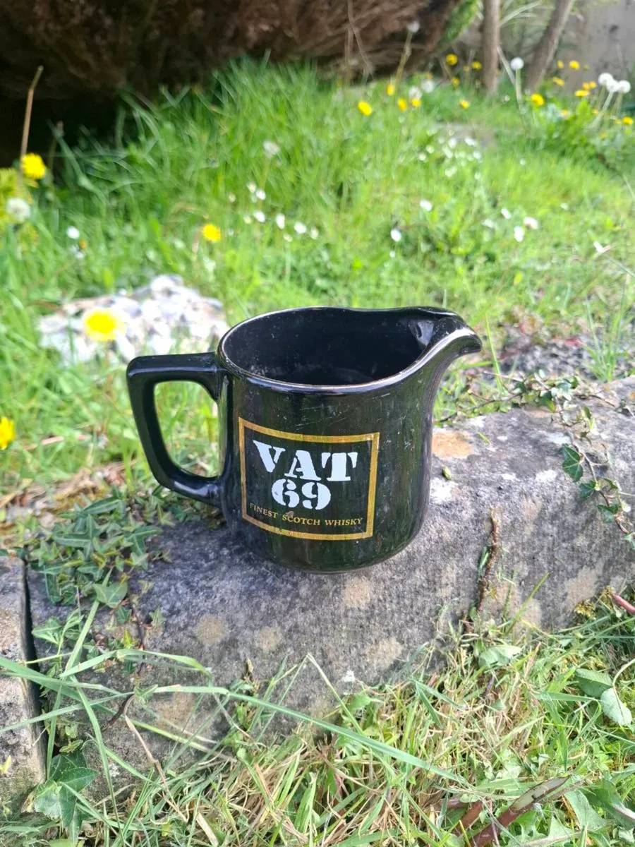 VAT 69 whiskey pitcher jug postage possible