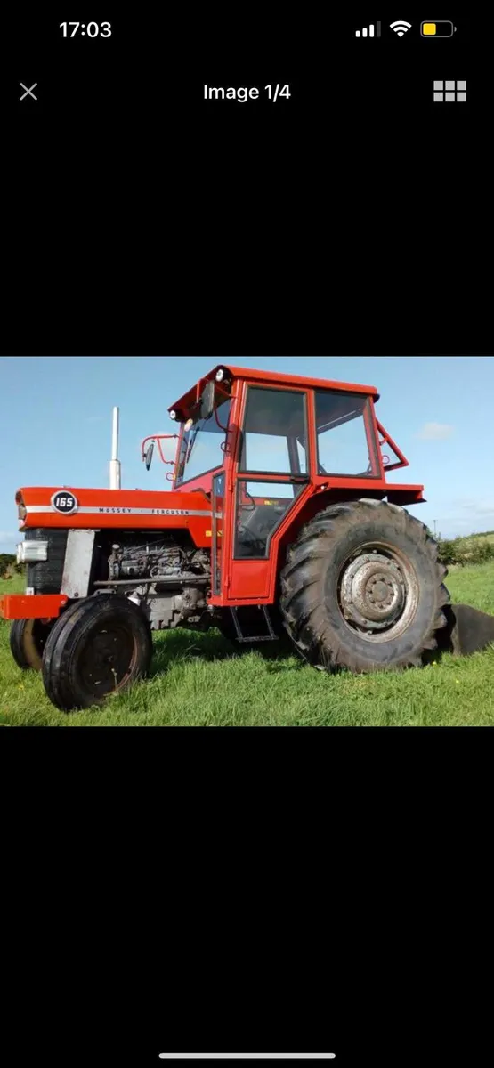 Cab New mf 165 - Image 1