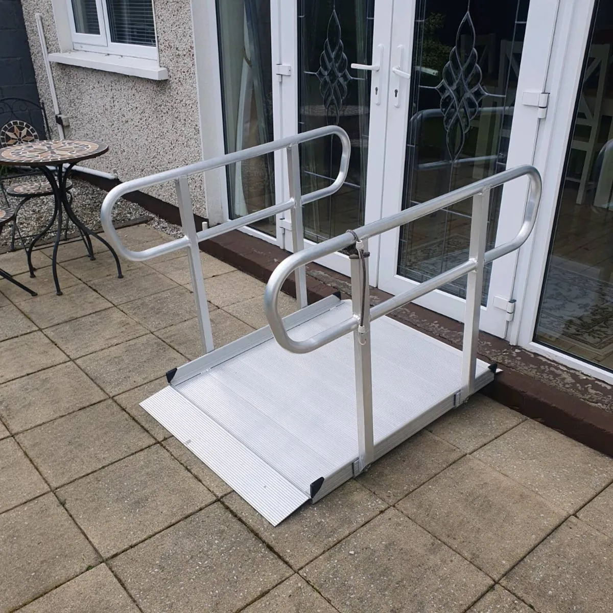 Wheelchair Ramp with Hand Rails - Image 1