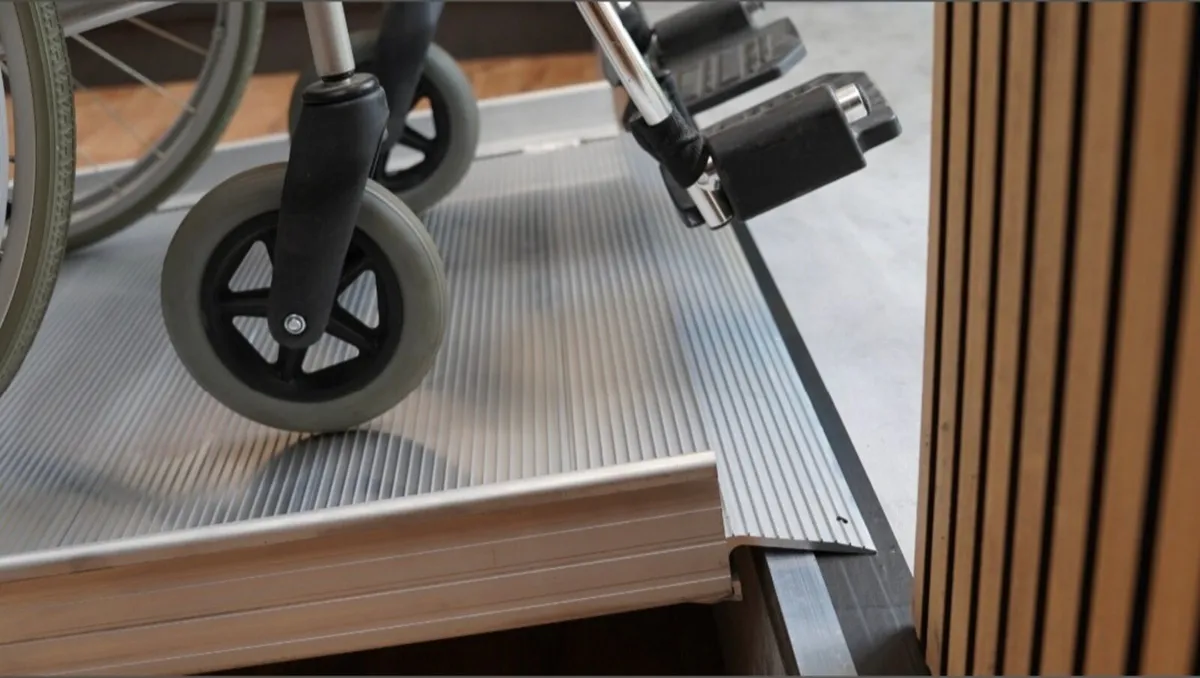 Wheelchair Ramp with Hand Rails - Image 4