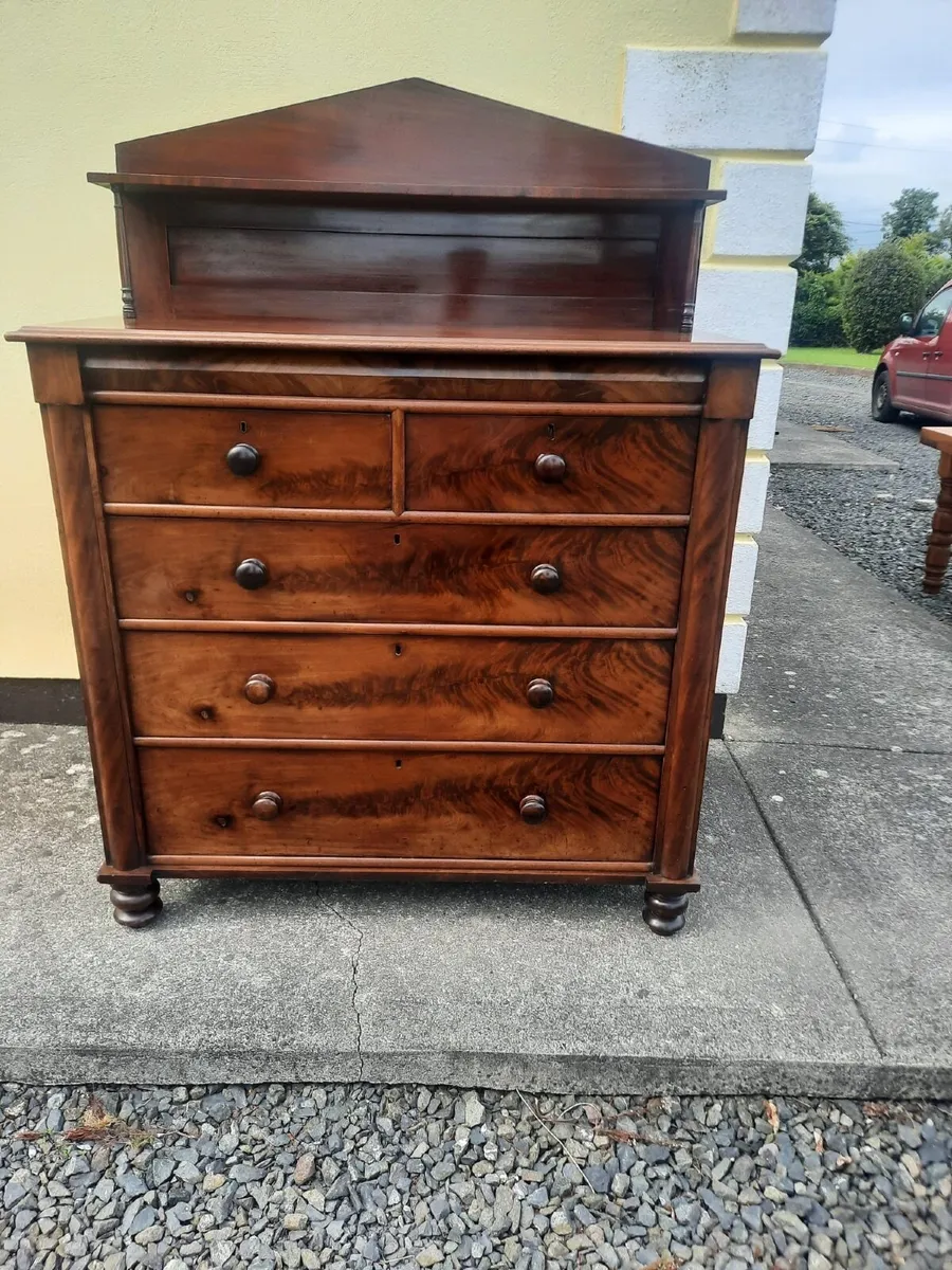 Antique chest of drawers - Image 4