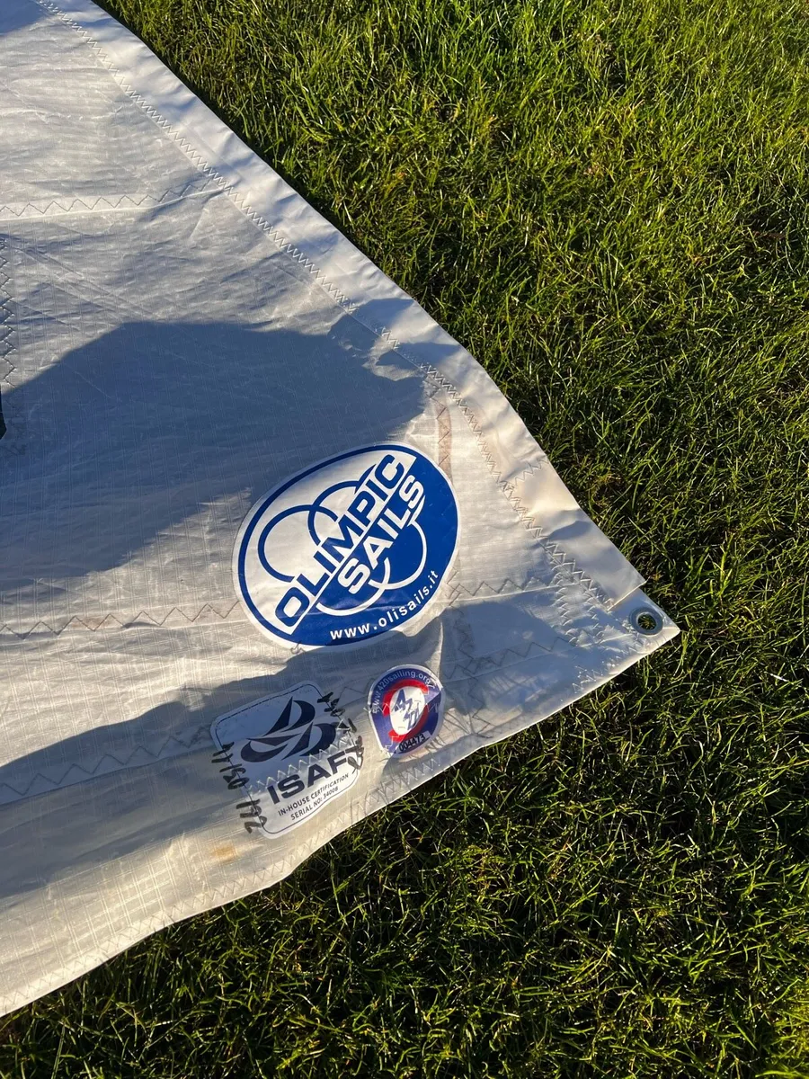 420 sailing dinghy set of sails - Image 3