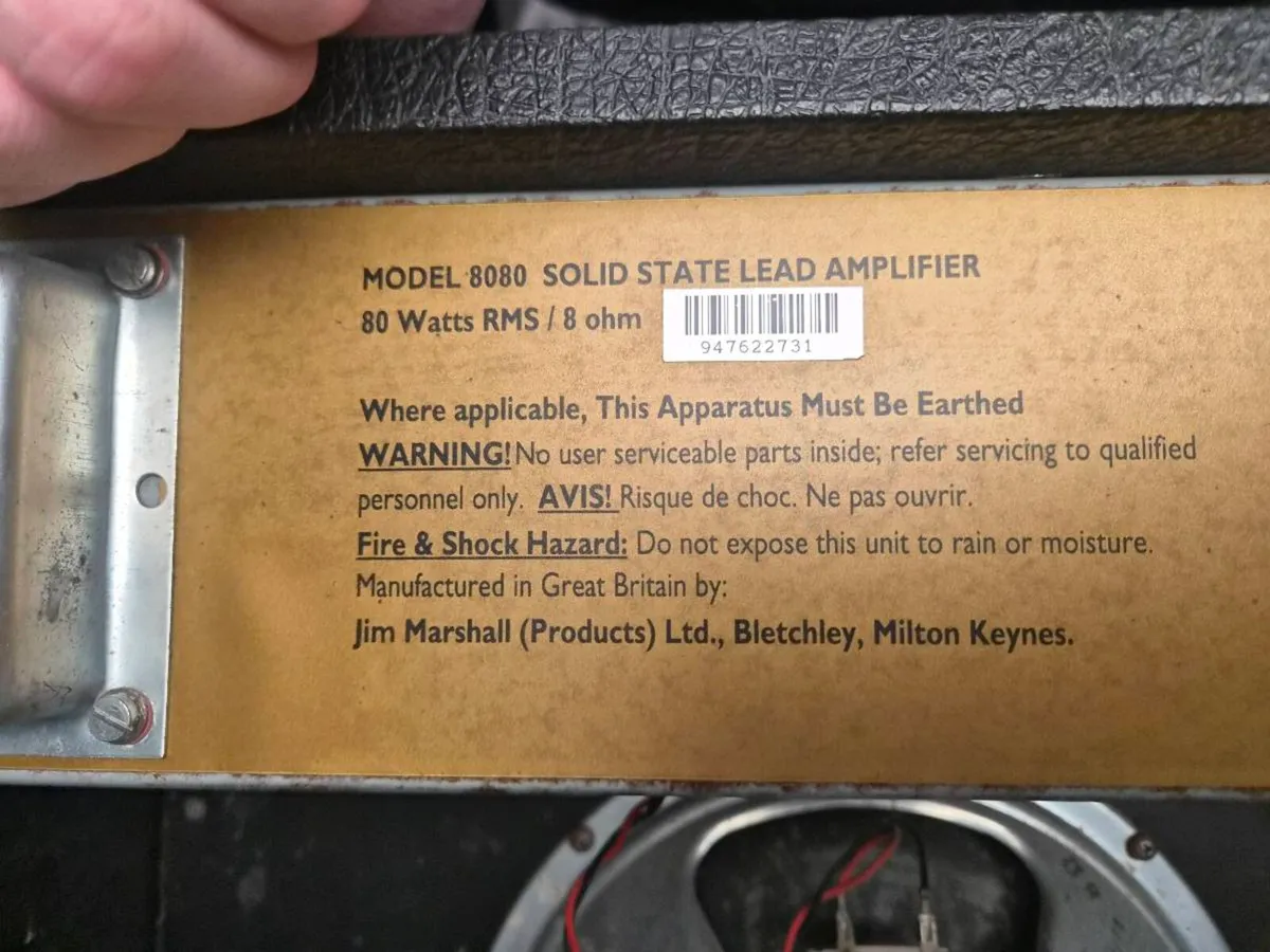 Marshall ValveState 8080 80v - Image 4