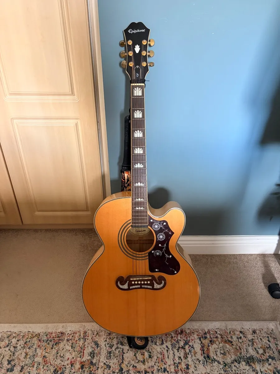 Epiphone Semi-Acoustic Guitar - Image 1