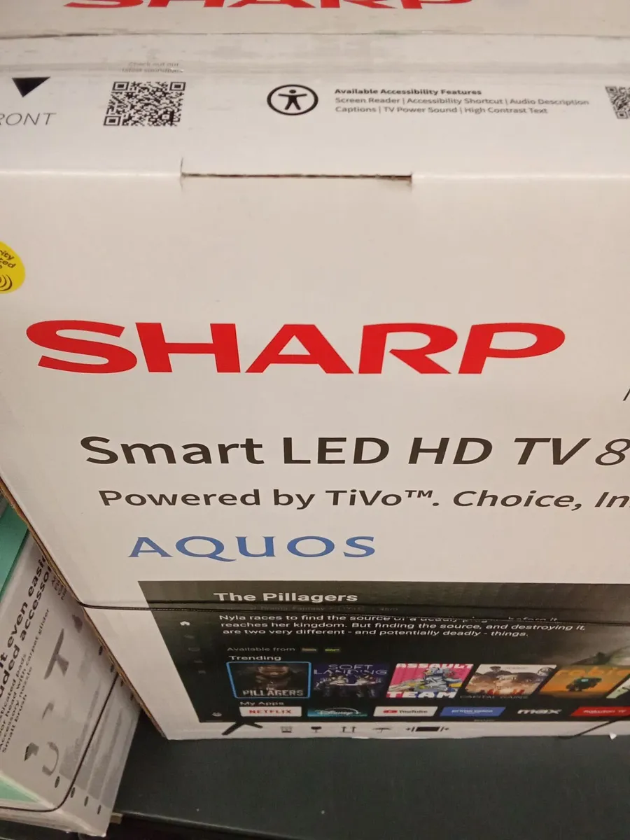 Brand new sharp tv 32 inch smart tv