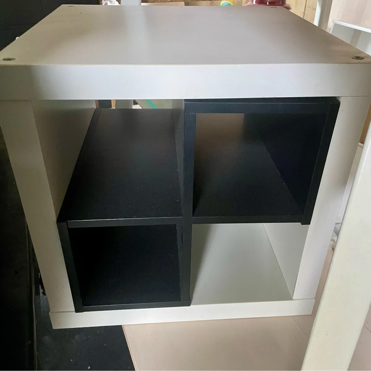 single-cube IKEA KALLAX unit