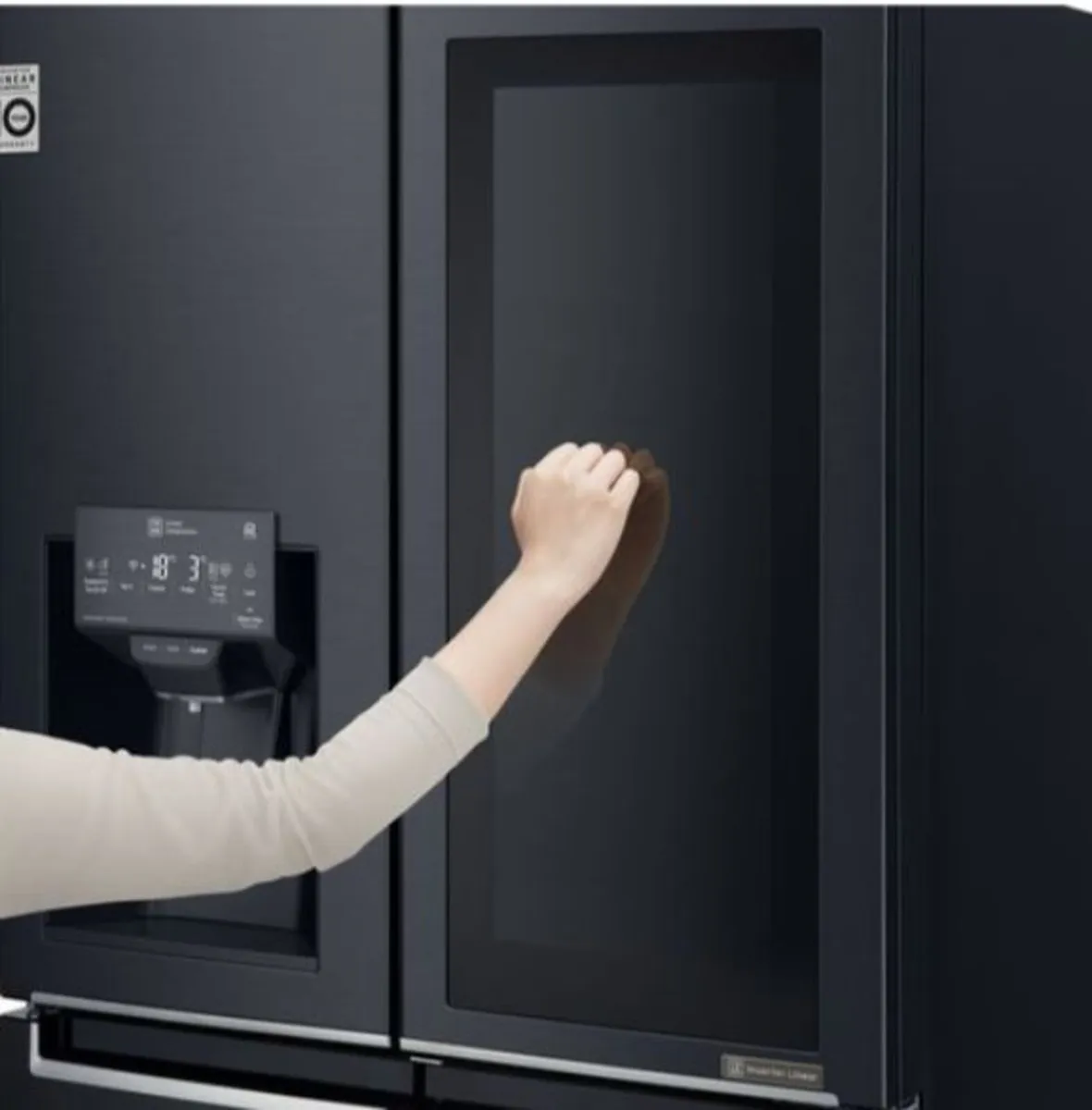 american fridge freezer LG slim instaview - Image 3