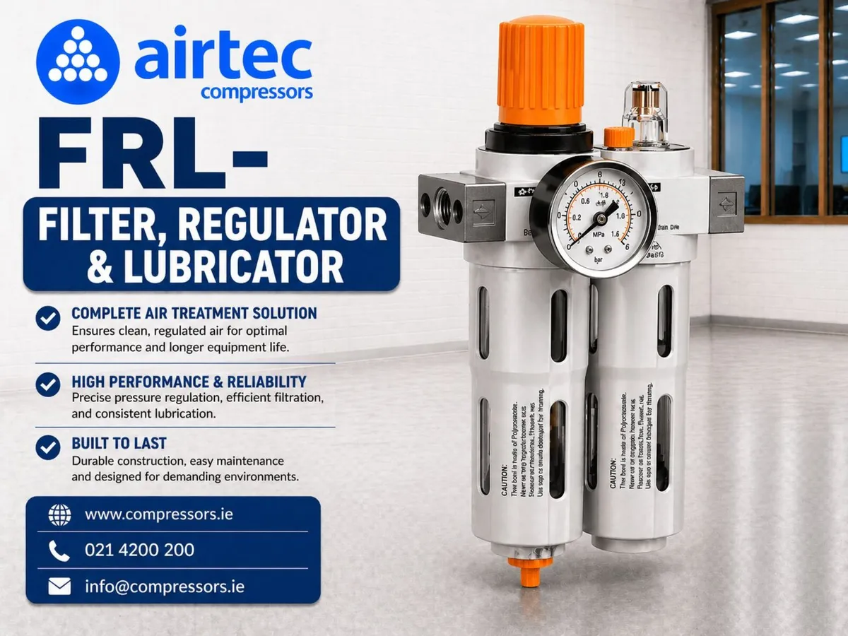 COMPRESSOR-FILTER-REGULATOR-LUBRICATOR- IN STOCK - Image 2