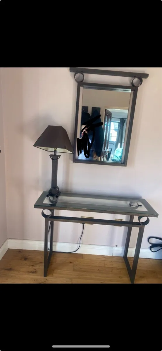 Console /hall table and mirror - Image 2