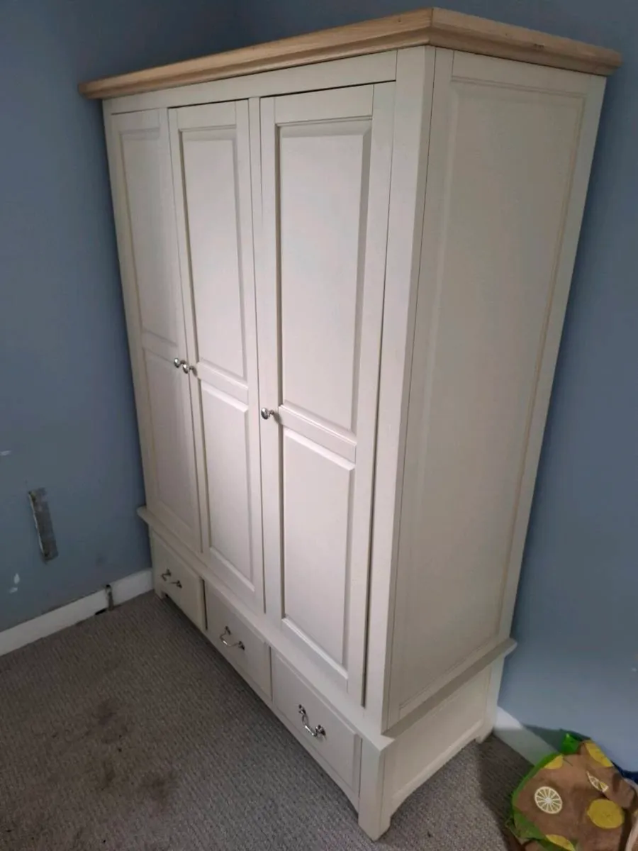 Large Solid Wardrobe / Armoire – £210 - Image 2