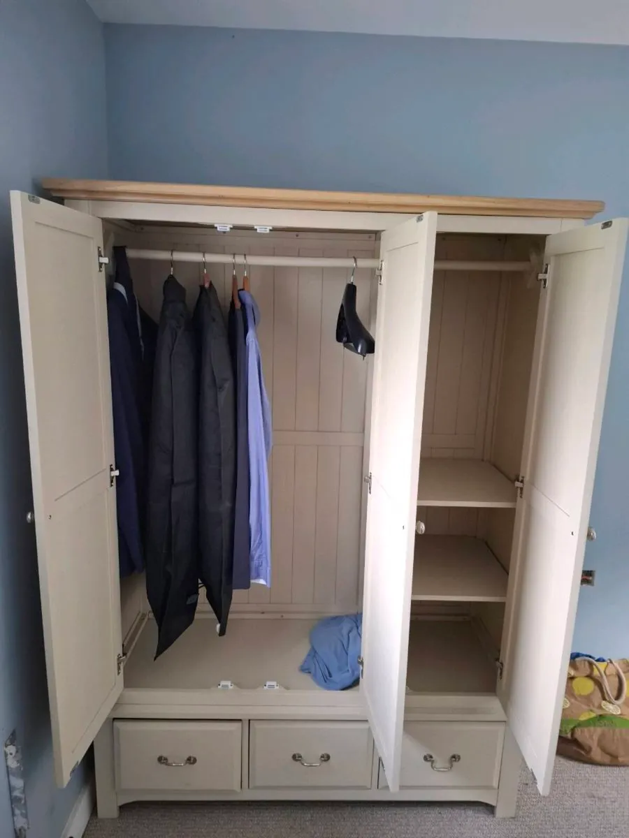 Large Solid Wardrobe / Armoire – £210 - Image 4