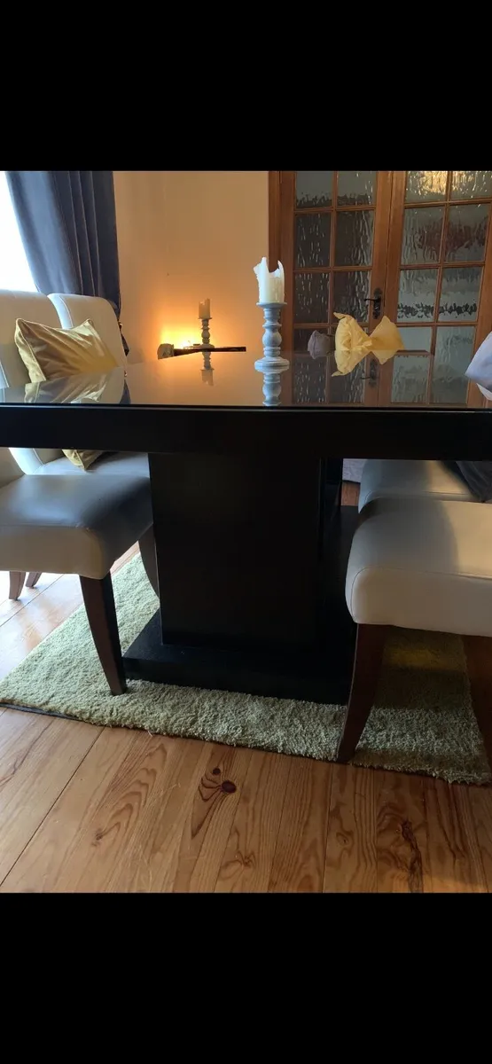 Dining Table & Eight Chairs - Image 4