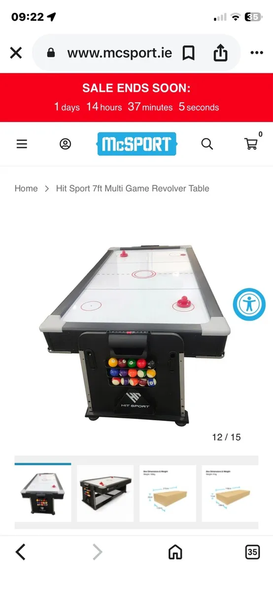 Pool/ Multi sports table - Image 3
