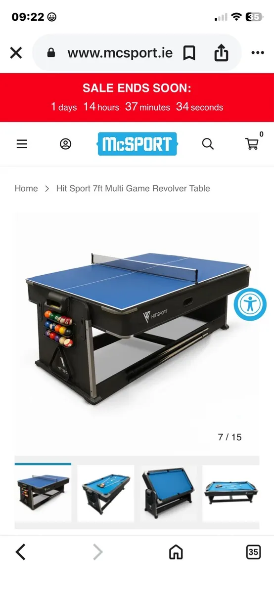 Pool/ Multi sports table - Image 4