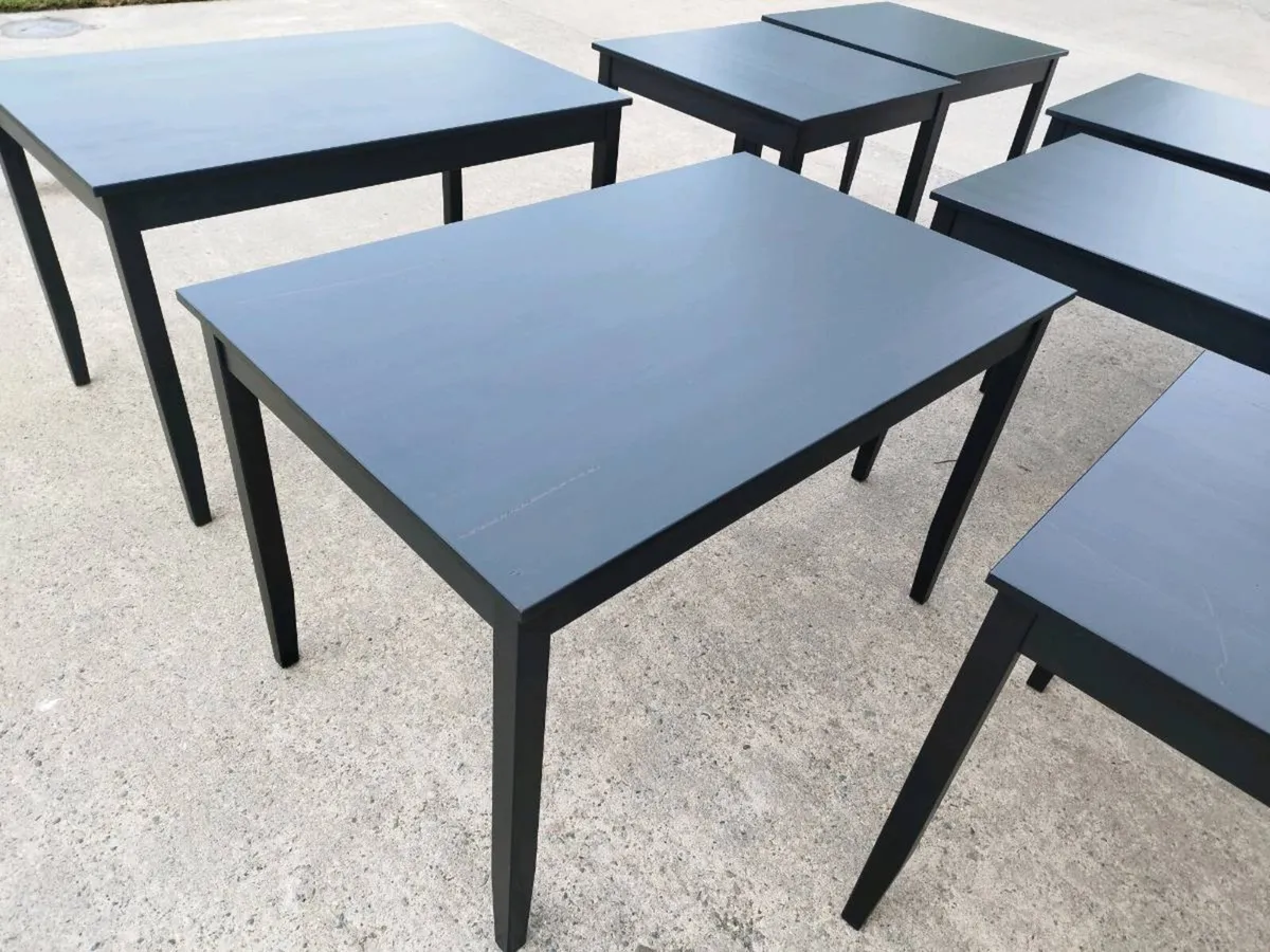 Cafe tables x 8 - Image 1