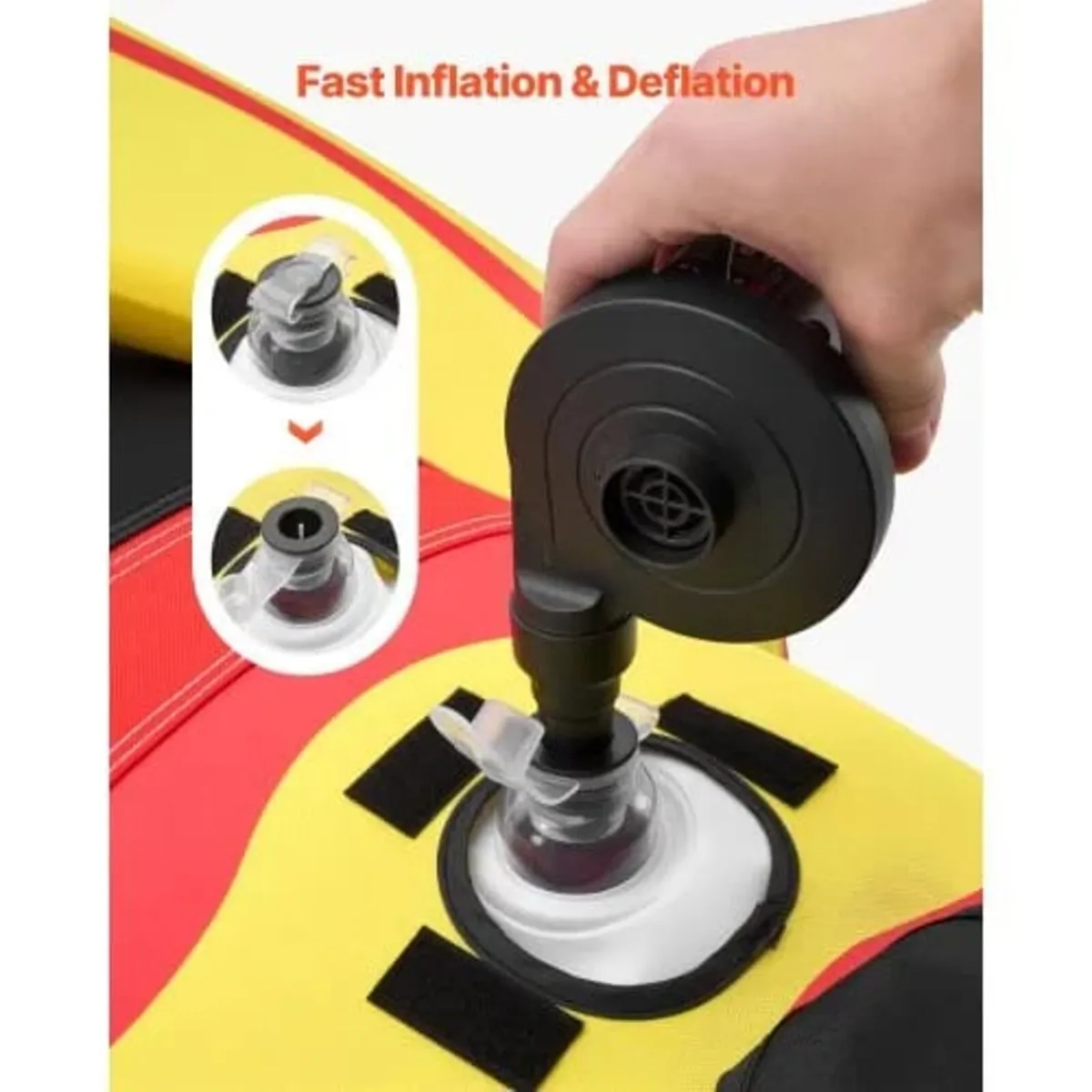 Towable Tubes for Boating, 5 Riders Inflatable Boa - Image 3