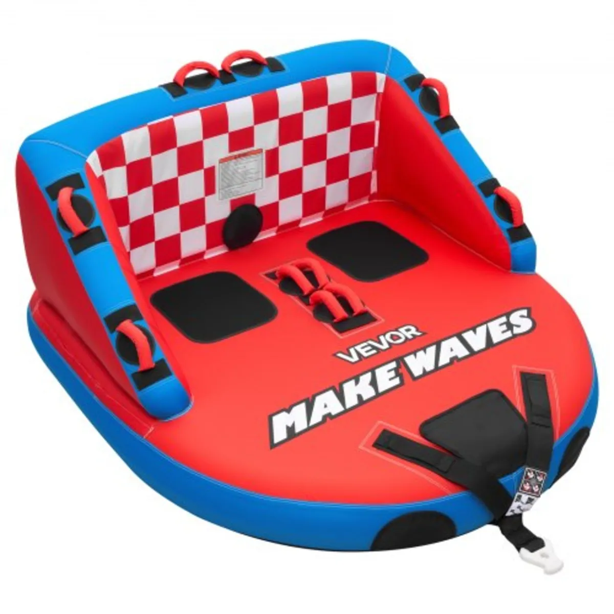 Towable Tubes for Boating, 2-Rider Inflatable Towa - Image 1
