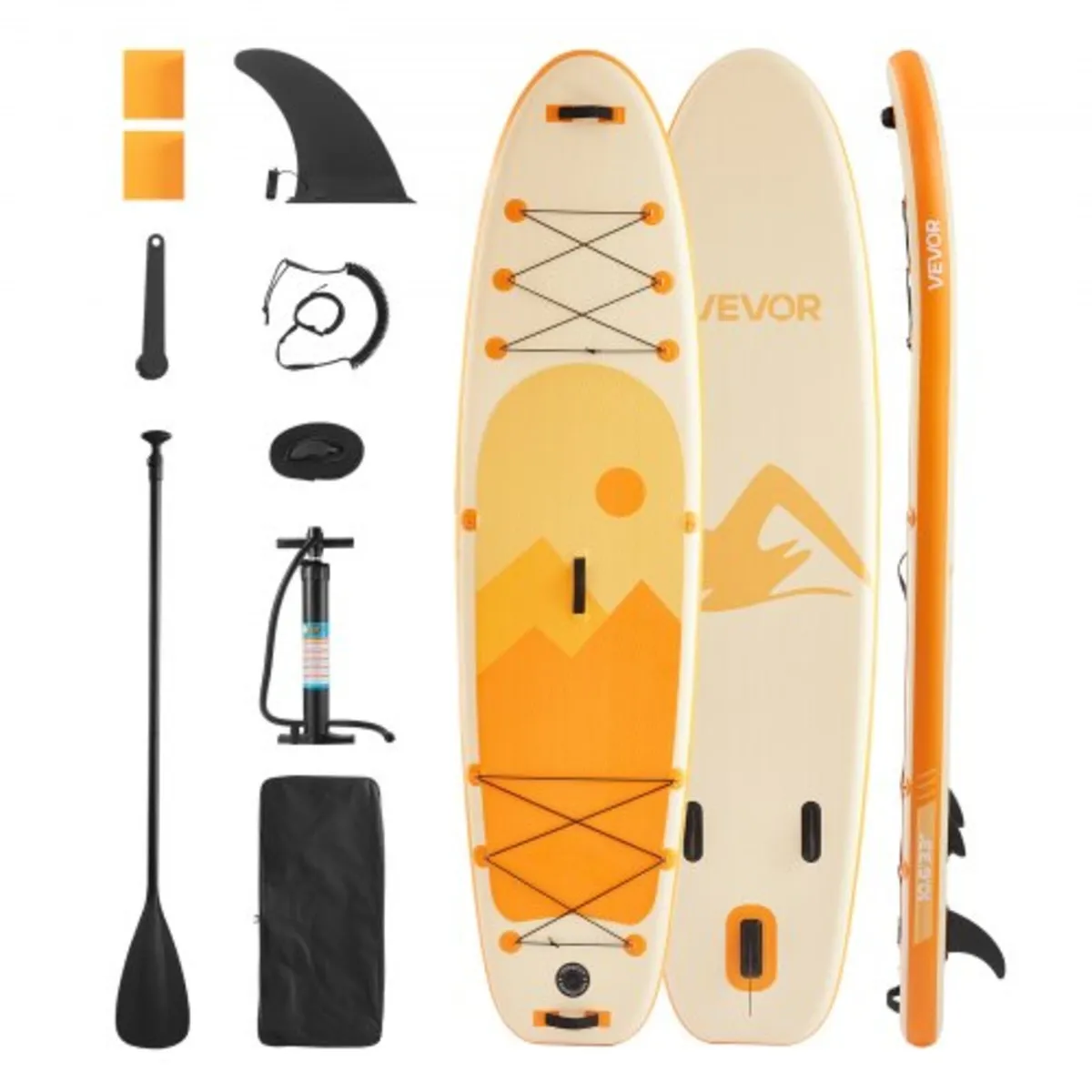 Inflatable Stand Up Paddle Board, 3.23m x 84cm x 1 - Image 1