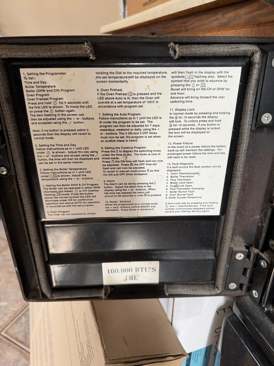 Waterford Stanley Brandon Oil Range Cooker 1000,00 - Image 4