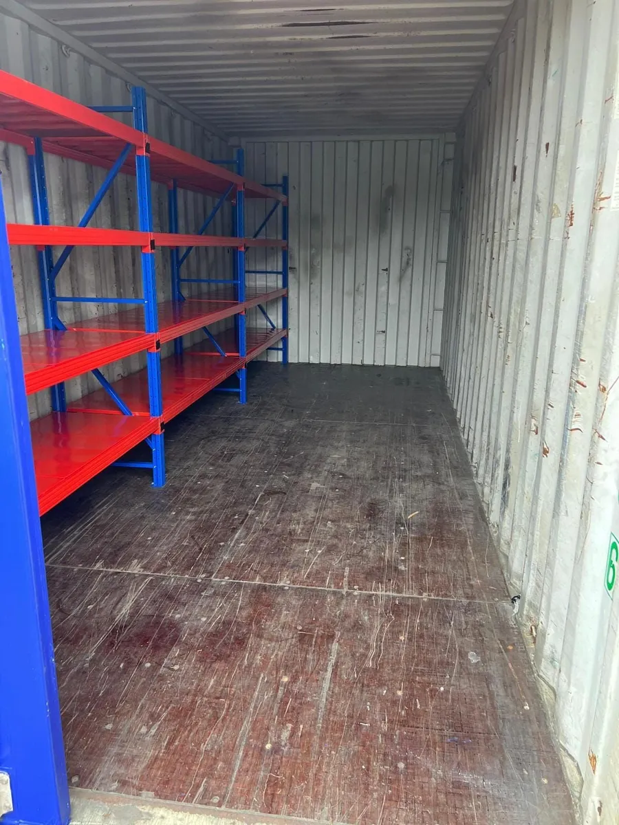 Shelving / Racking For Containers Sheds Workshops - Image 1