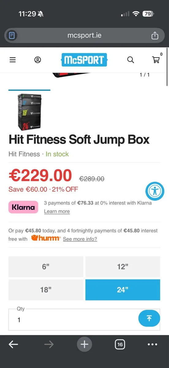 Hit fitness 24 inch soft jump box - Image 2