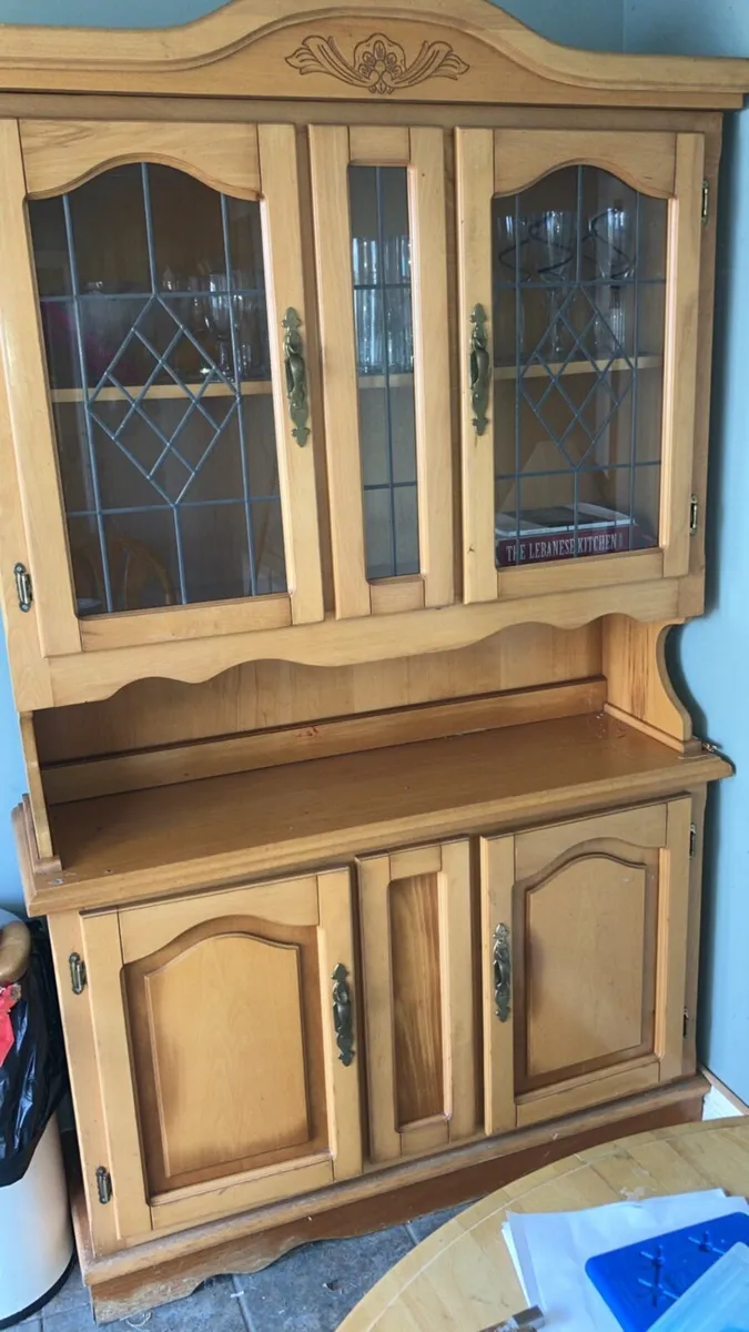 Dresser style kitchen cabinet - Image 1