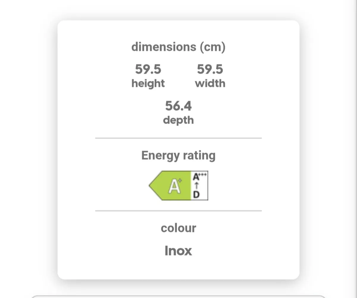 Whirlpool 6sence oven and hob (as new, unused) - Image 4