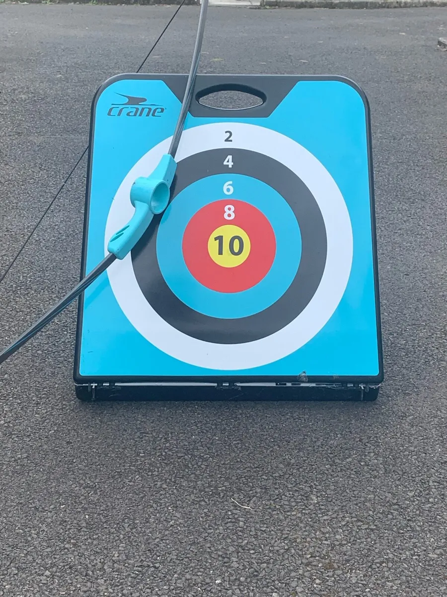 Bow and Arrow set with Target - Image 1