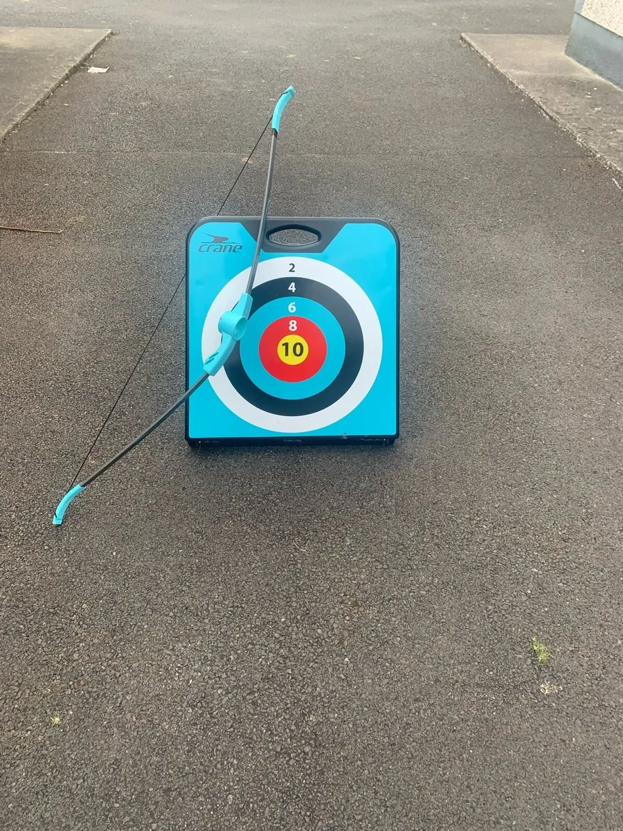 Bow and Arrow set with Target - Image 3