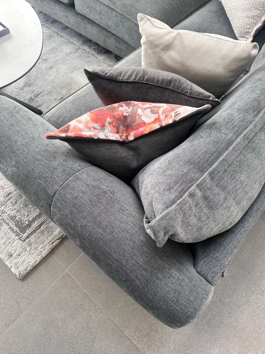 Corner fabric sofa - Image 3