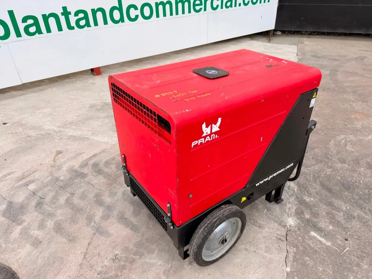 2021 PRAMAC 6 KVA GENERATOR ...710 HRS ...893T - Image 4