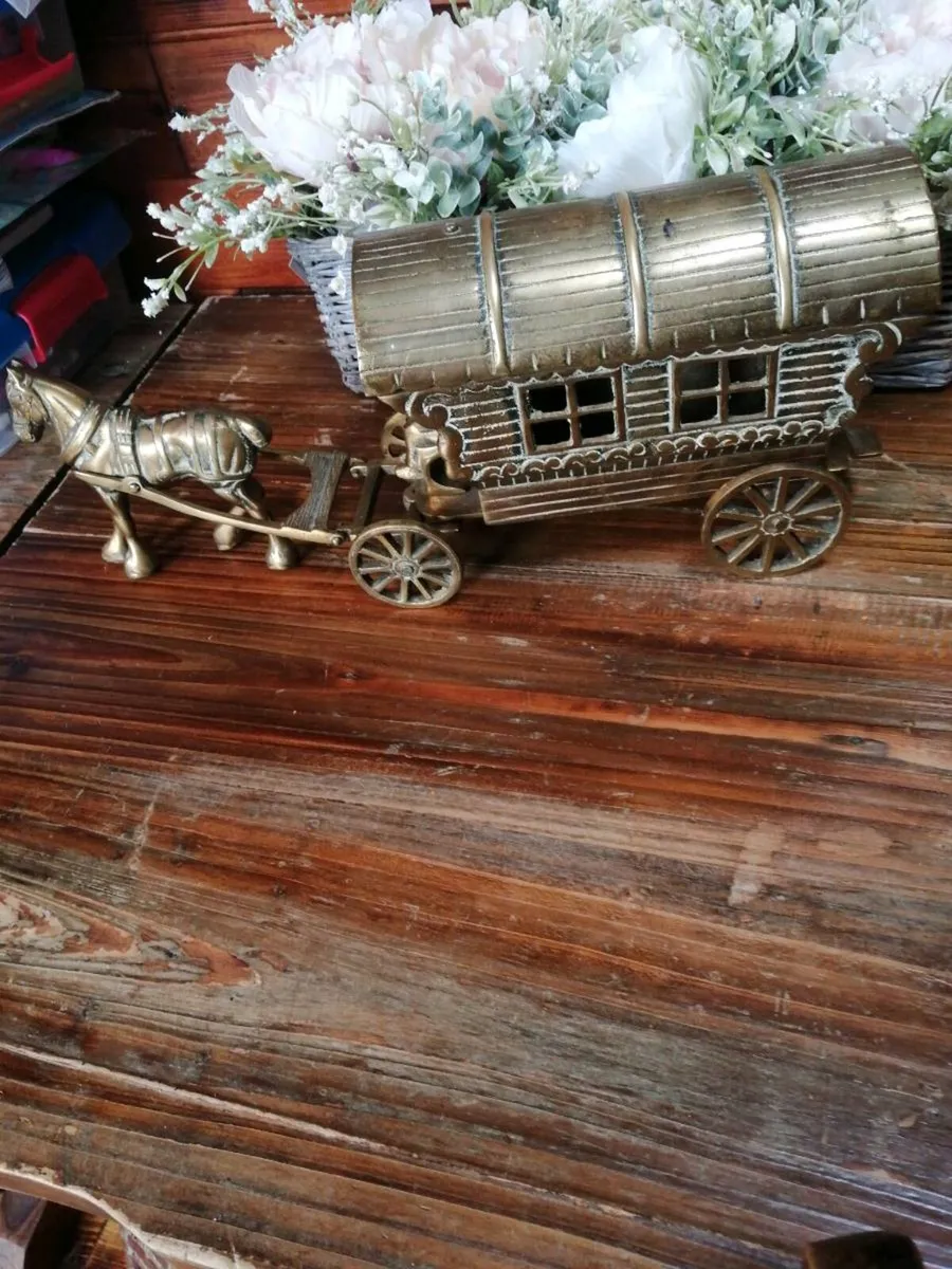 Gypsy brass wagon