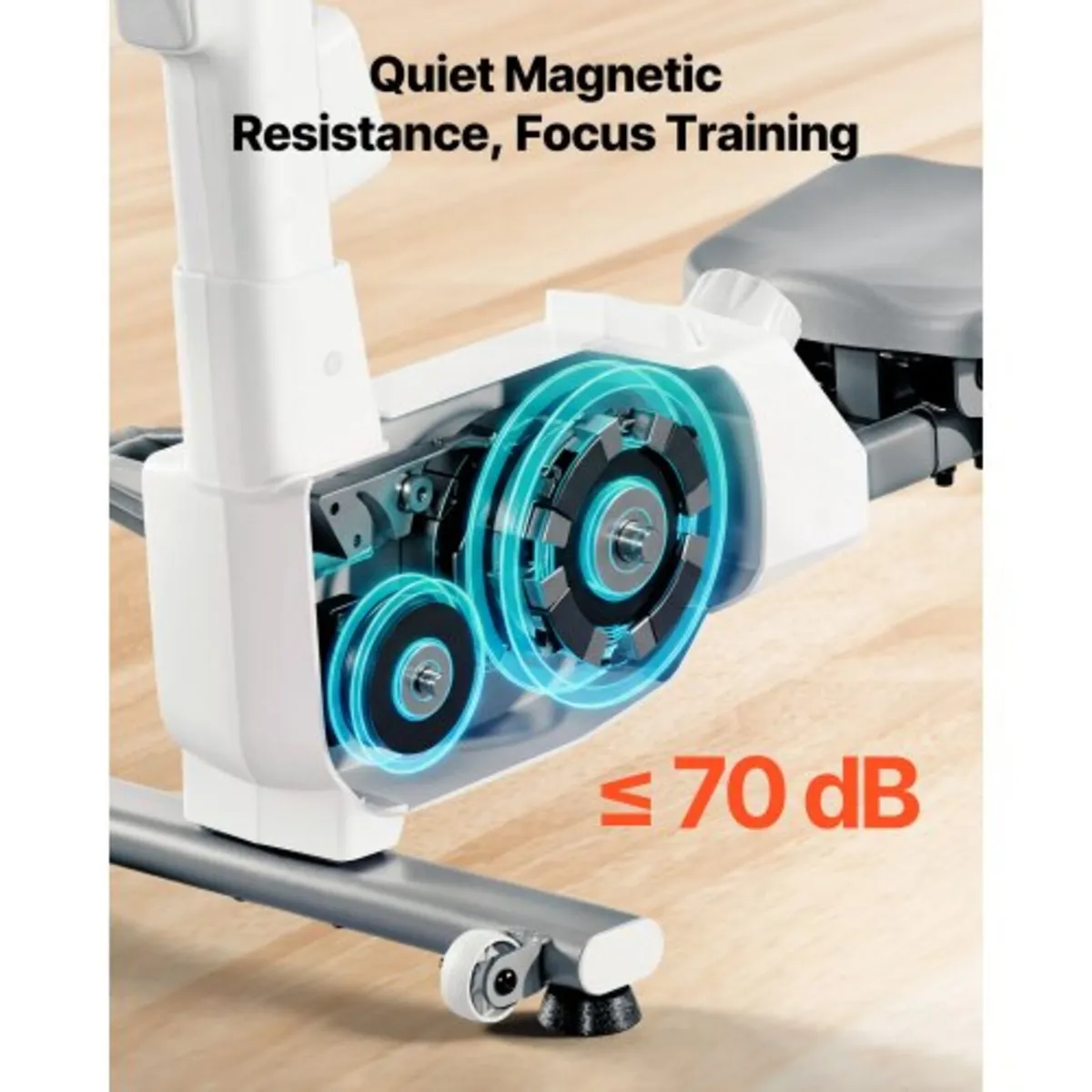 Rowing Machine,16-Level Quiet Resistance Adjustabl - Image 4