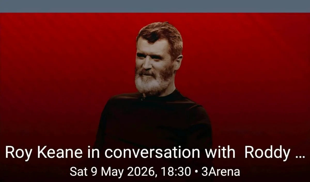2 tickets for Roy Keane