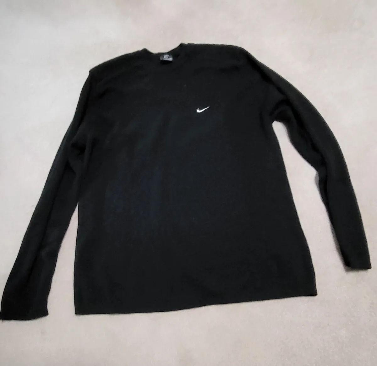 Mens Black Nike Golf jumper. - Image 1