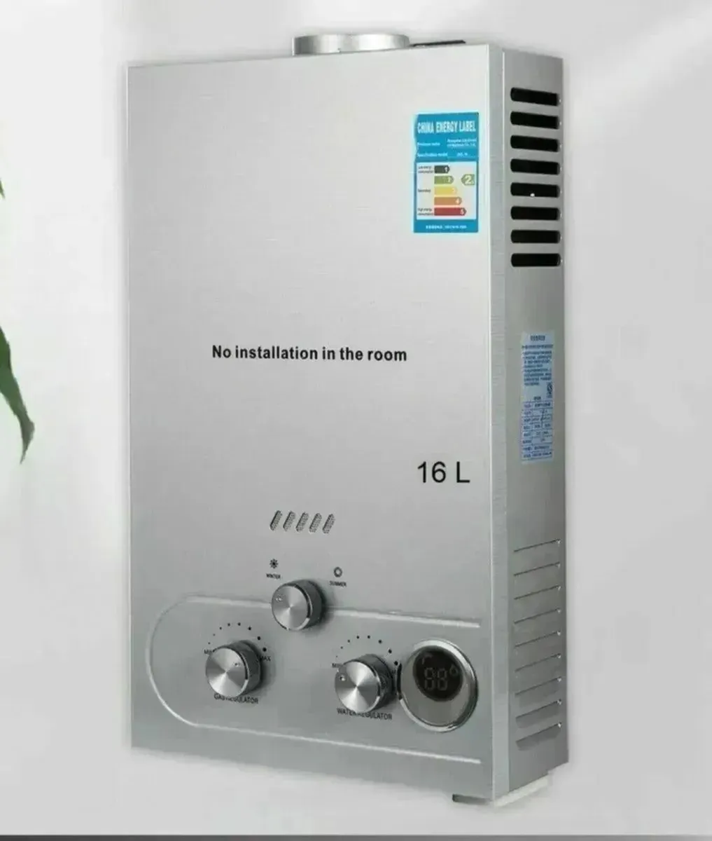 16L  Propane Gas Water Heater Boiler - Image 1