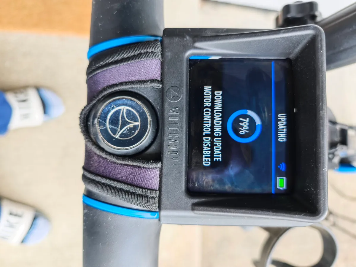 Electric motocaddy trolley - Image 2