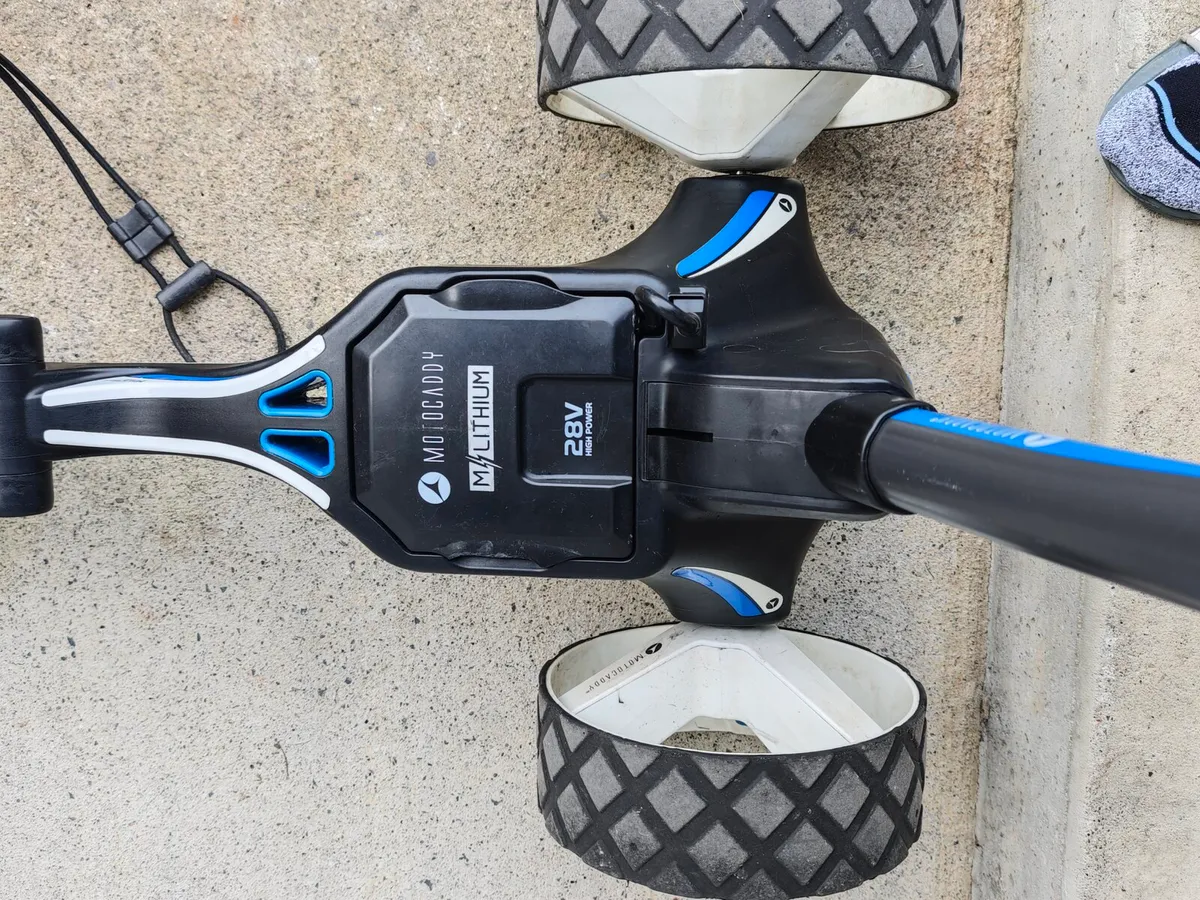 Electric motocaddy trolley - Image 3