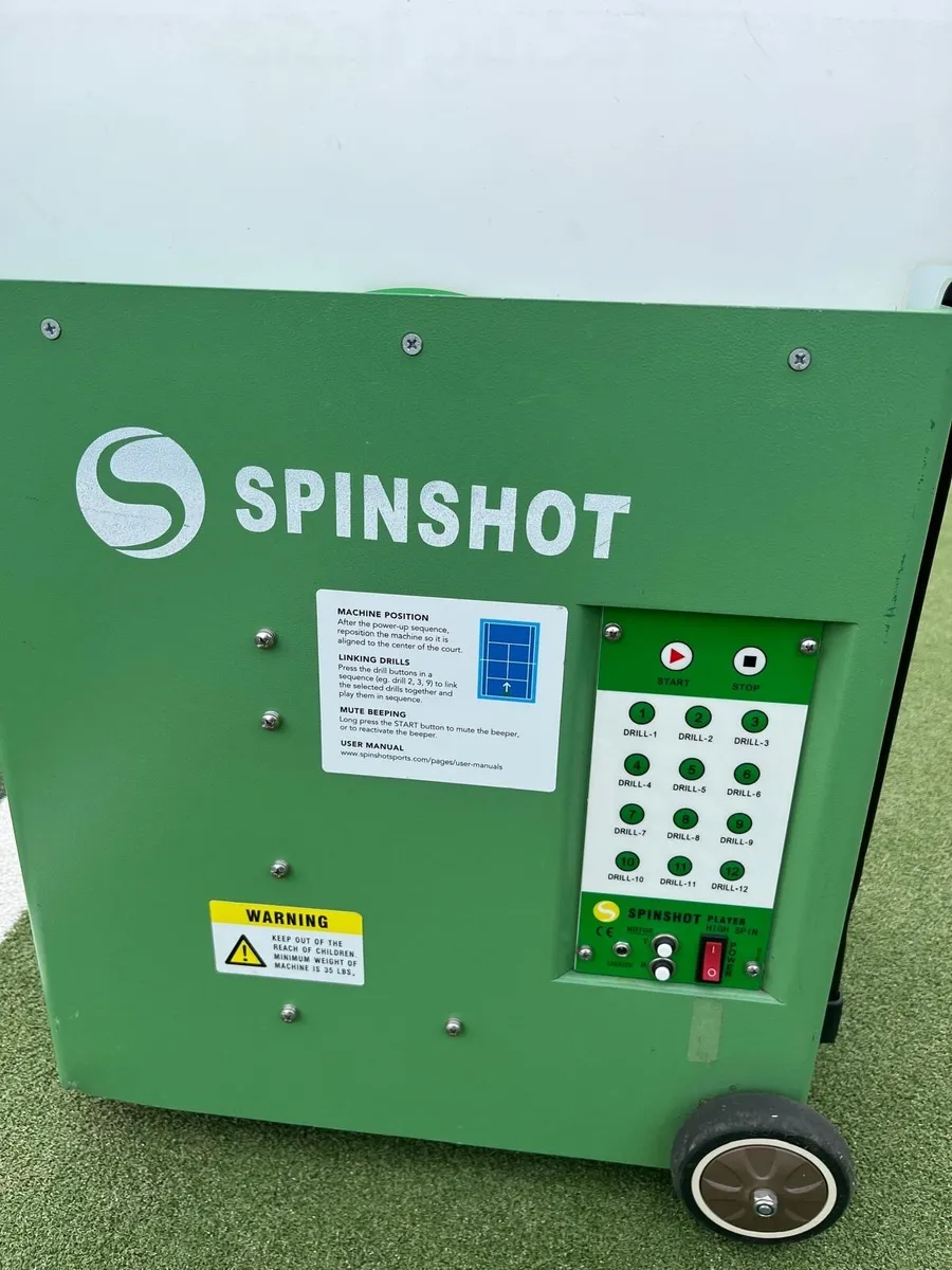 Spinshot Tennis Ball Machine - Image 1