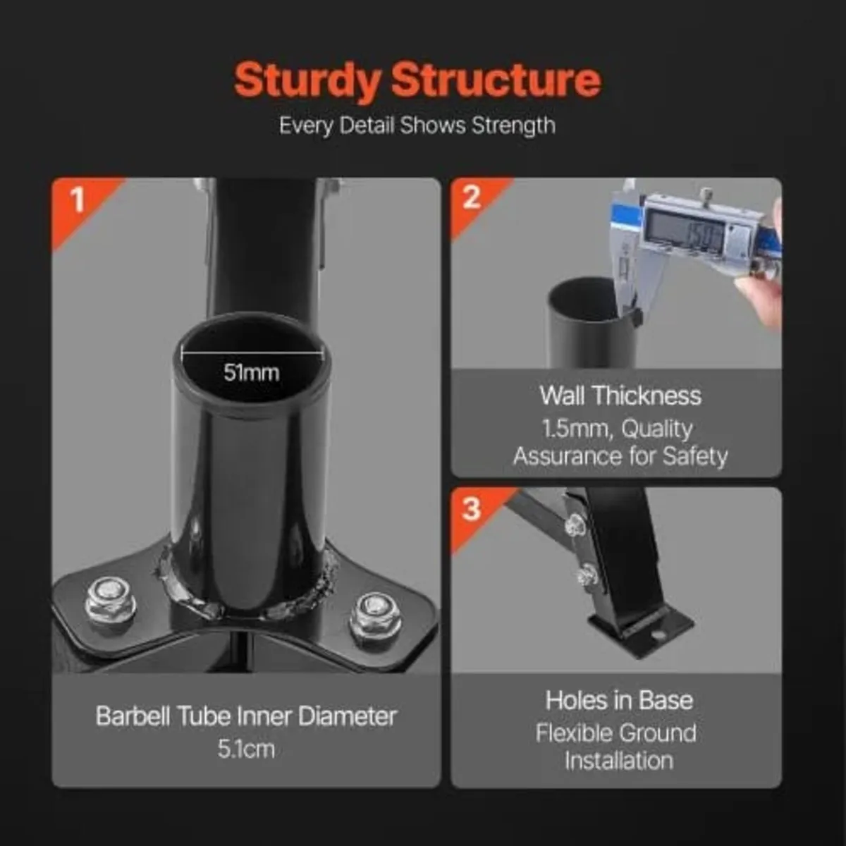 Weight Plate Tree for 2-Inch Weight Plates, Standa - Image 4