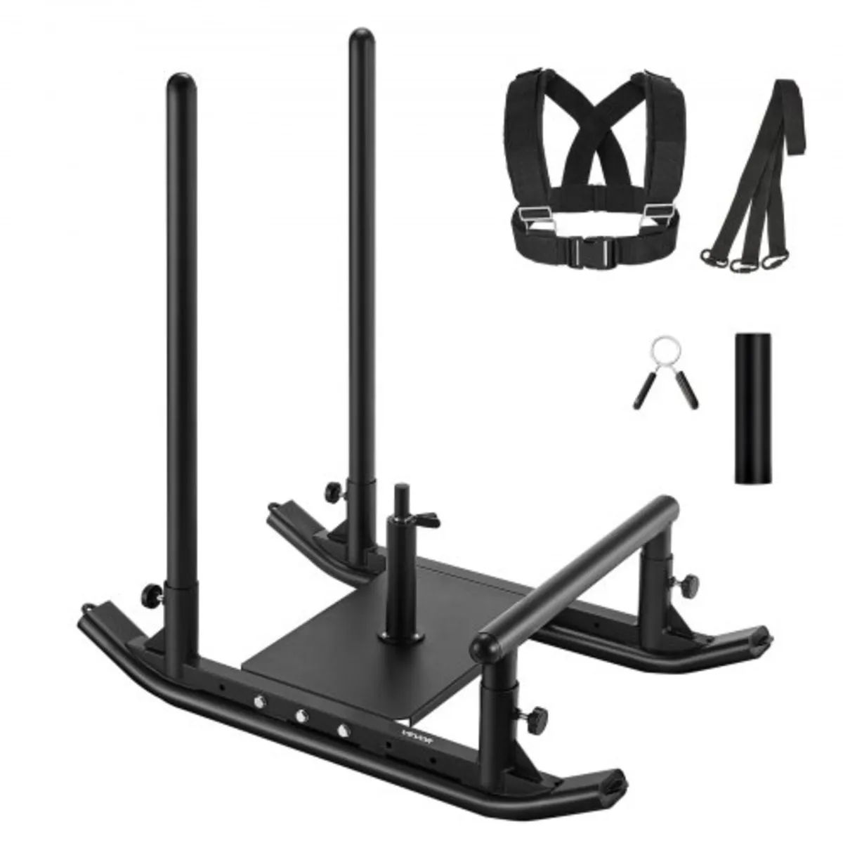 Weight Sled, Steel Power Sled, Fitness Strength Tr - Image 1