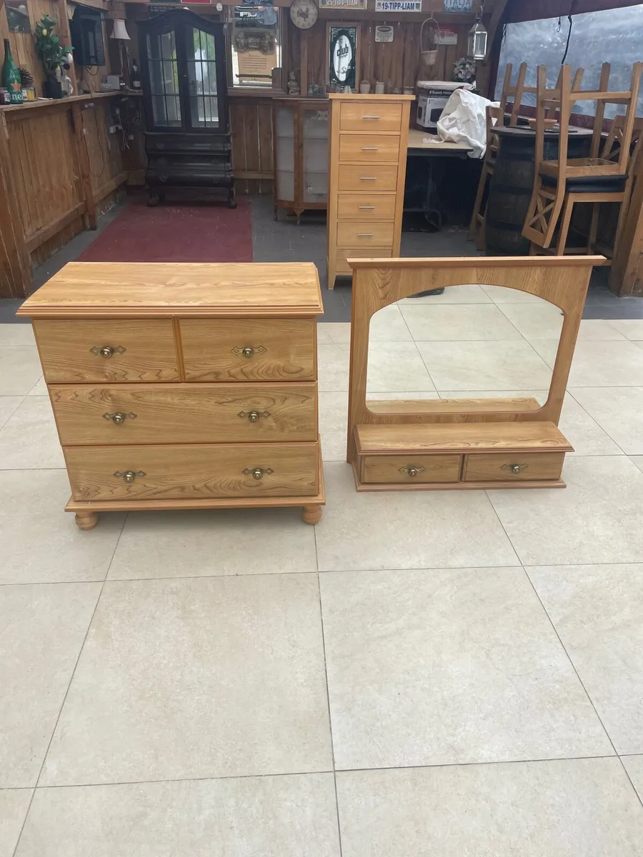 Chest of drawers with detachable mirror - Image 2
