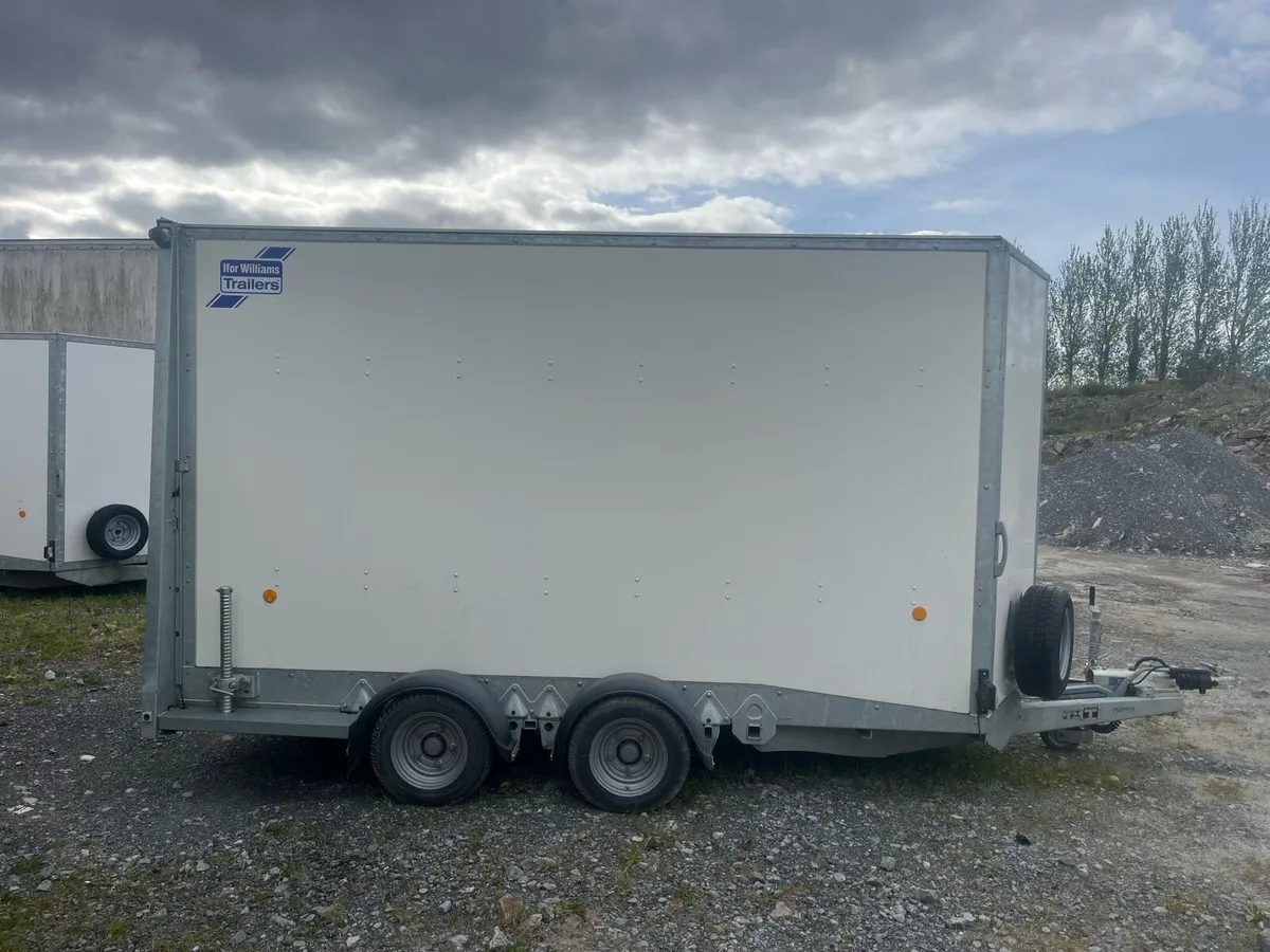 Ifor Williams box trailer  bv126 - Image 4